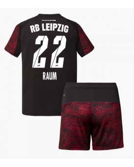 RB Leipzig David Raum #22 Maglia Gara Terza Repliche 2025-26 Bambino Maniche Corte RB Leipzig David Raum #22 Maglia Gara Terza Repliche 2025-26 Bambino Maniche Corte